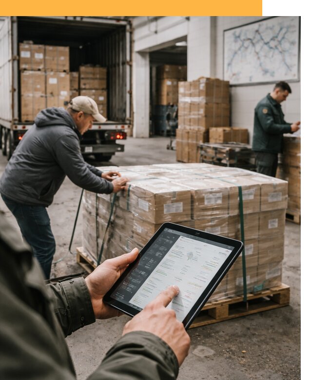 Международные перевозки через третьи страны от 12864 руб