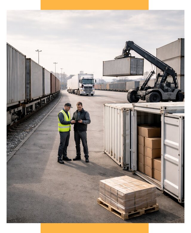 Международные мультимодальные перевозки от 48240 р. | СетСервис-Дмв