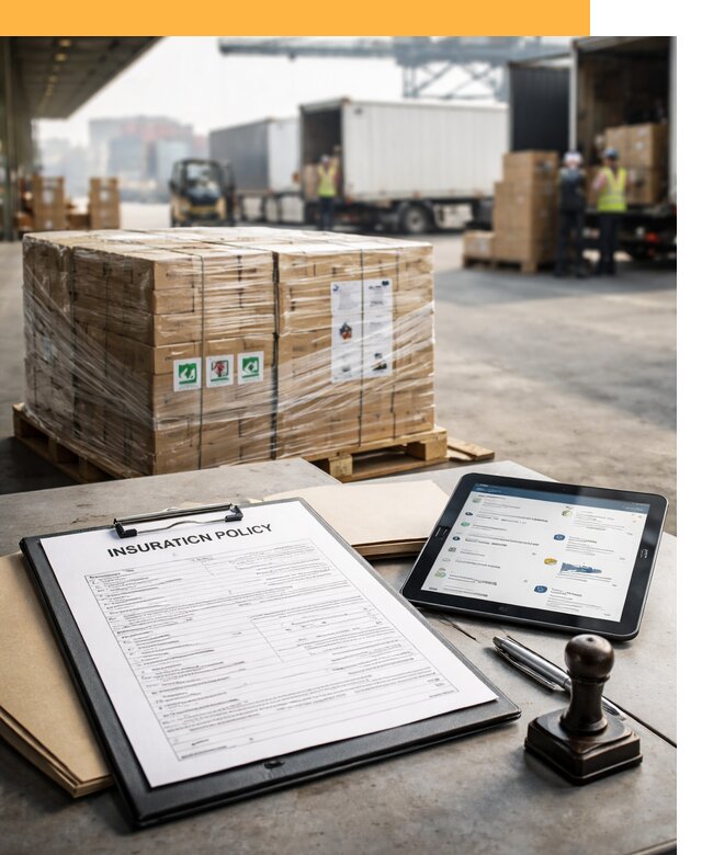 Страхование международных грузов от 3752 руб, полная защита