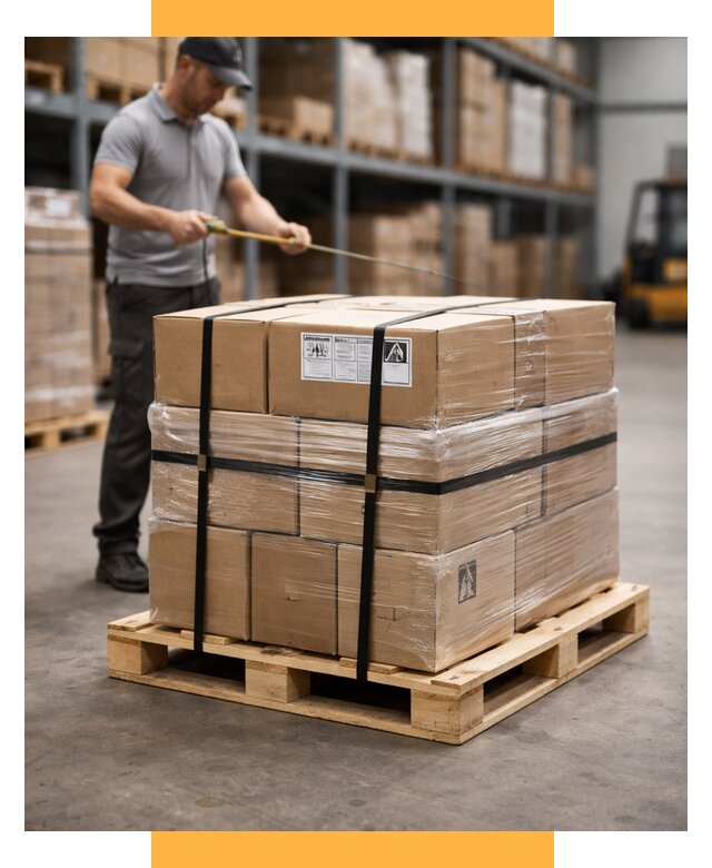 Упаковка и паллетирование грузов от 3752 р. | СетСервис-Дмв