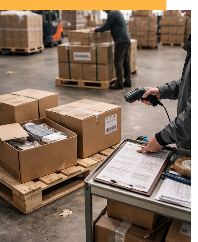 Сборные грузы из Китая: доставка, склад и таможня от 19296