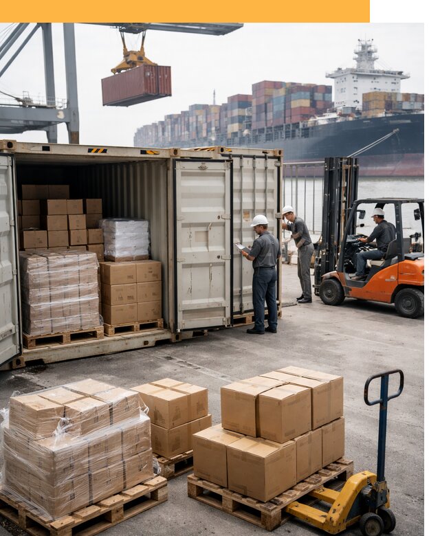 Контейнерные перевозки из Китая под ключ от 128640 руб/контейнер