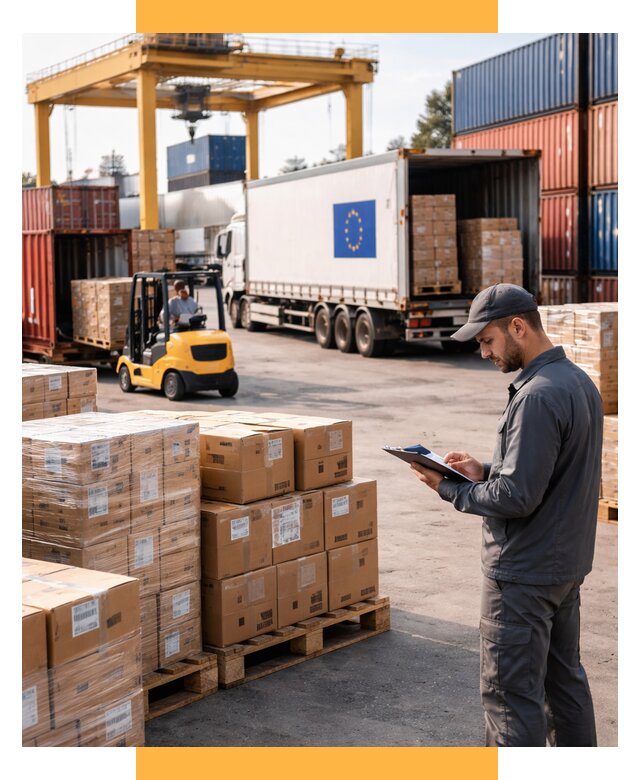 Доставка грузов из Европы от 12864 р., логистика СетСервис-Дмв