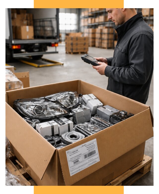 Доставка автозапчастей из Европы под ключ от 13400 р. | СетСервис-Дмв