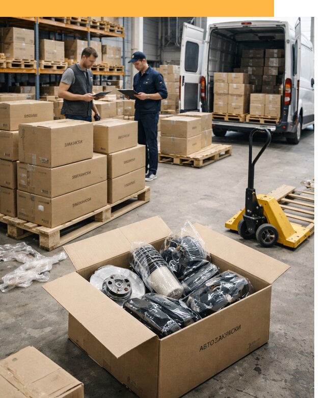 Доставка автозапчастей из Европы от 13400 руб быстро и надёжно