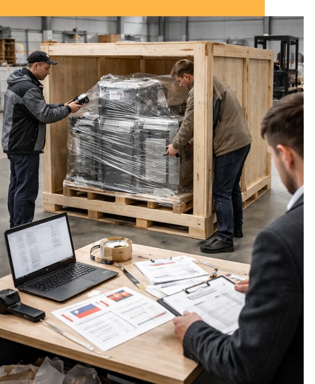 Доставка промышленного оборудования из США от 69680 руб