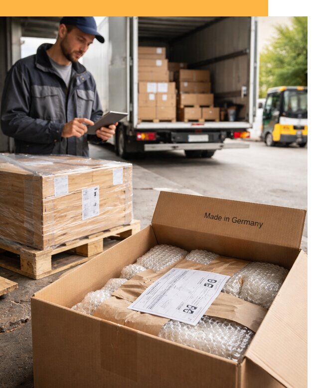 Доставка грузов из Германии от 48240 руб с таможенным оформлением