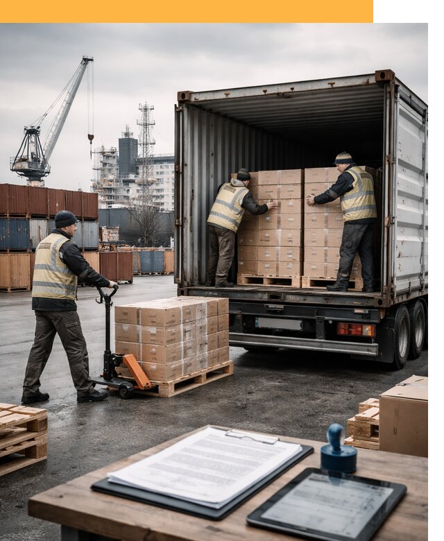 Доставка грузов из Латвии от 26800 руб, морская, авто, авиа