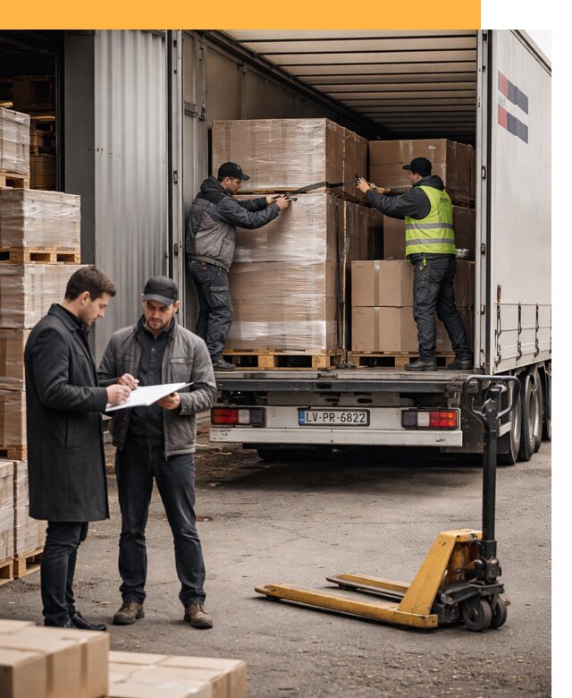 Автоперевозки из Латвии — международная доставка от 80400