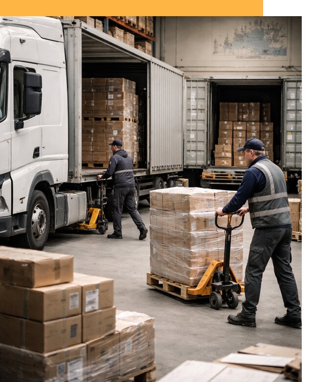 Международная доставка грузов в Эстонию с таможенным сопровождением от 9112 руб.