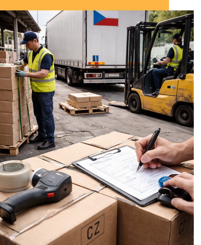 Доставка грузов в Чехию от 37520 руб, международные перевозки