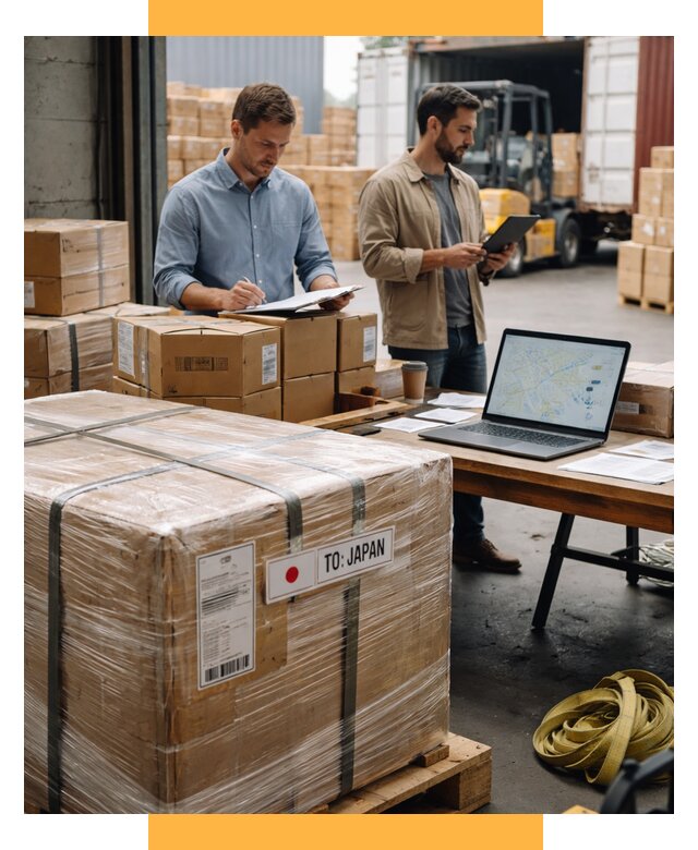 Доставка грузов в Японию от 26800 р., логистика СетСервис-Дмв