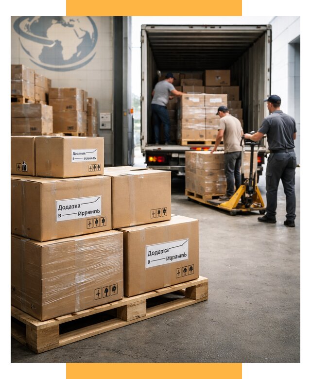 Доставка грузов в Израиль и экспорт от 48240 р. СетСервис-Дмв