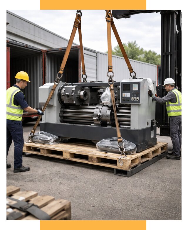 Перевозка станков и таможня от 64320 р. | СетСервис-Дмв логистика