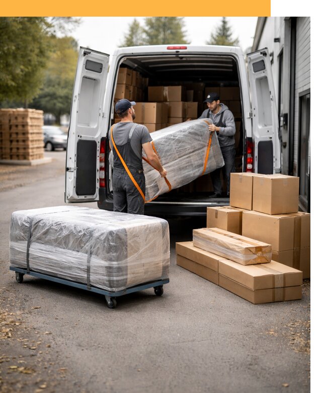 Перевозка мебели по России и за рубеж с таможней от 8040