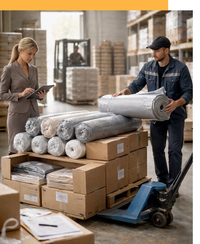 Перевозка текстиля по миру от 16080 руб. с таможней и страхованием