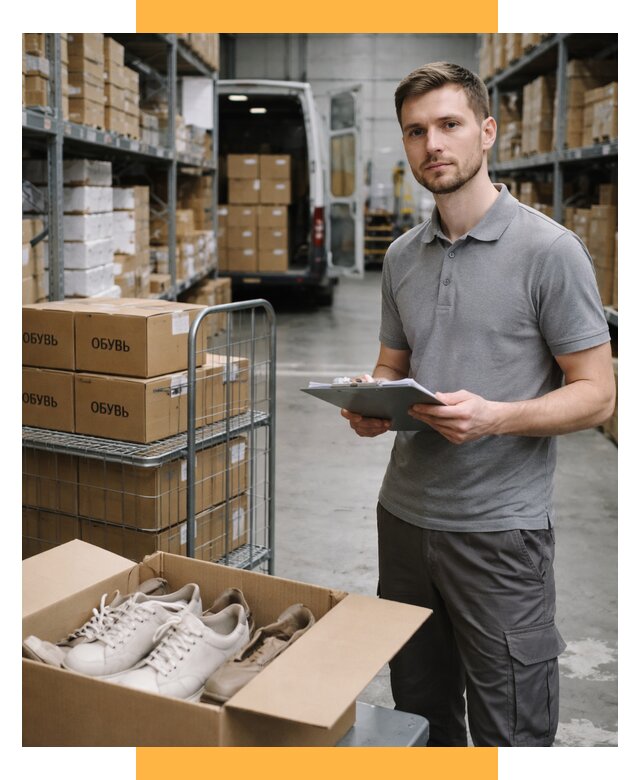 Доставка обуви из Китая и Турции от 4824 р. СетСервис-Дмв