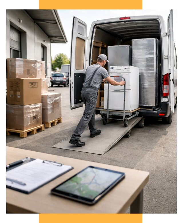 Перевозка бытовой техники от 6968 р. - логистика СетСервис-Дмв