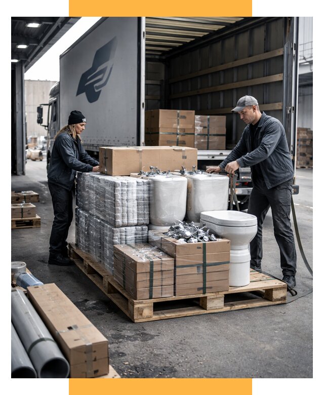 Перевозка сантехники под ключ от 1930 р. | СетСервис-Дмв