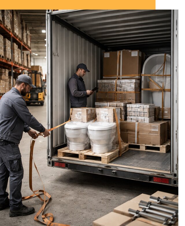 Перевозка сантехнического оборудования по России и миру от 1930