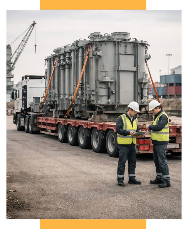 Перевозка негабаритных грузов под ключ от 128640 р., СетСервис-Дмв