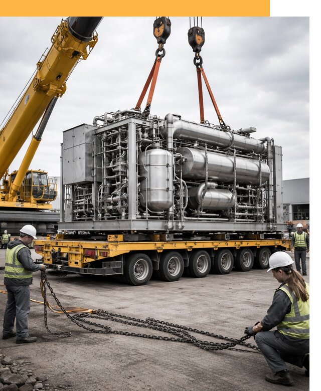 Перевозка тяжеловесных грузов по миру от 160800 руб