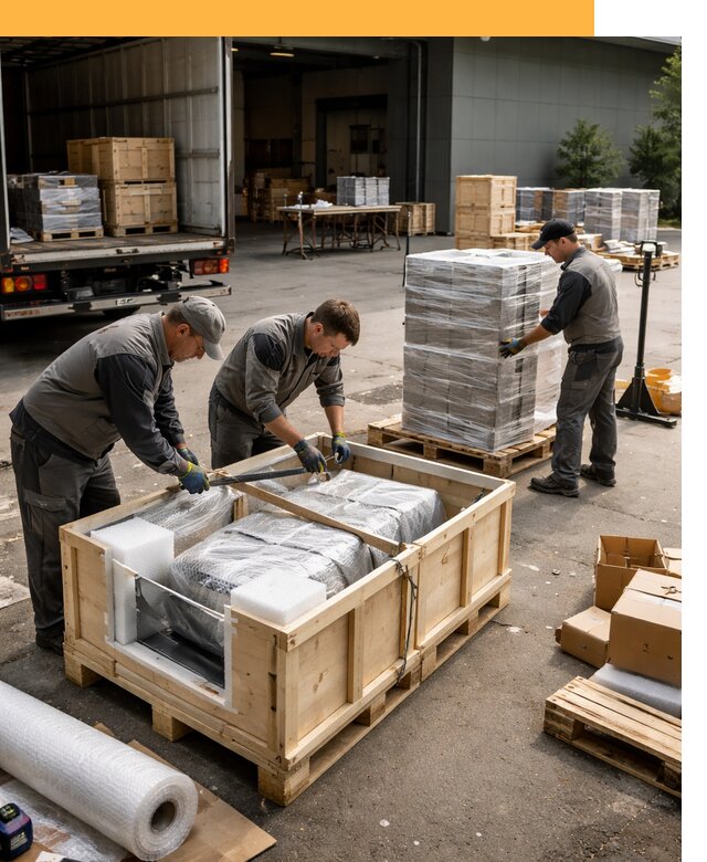 Перевозка выставочных грузов по миру от 26800 руб за м2 с таможней