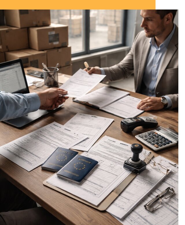 Таможенное оформление грузов из Европы от 9112 руб