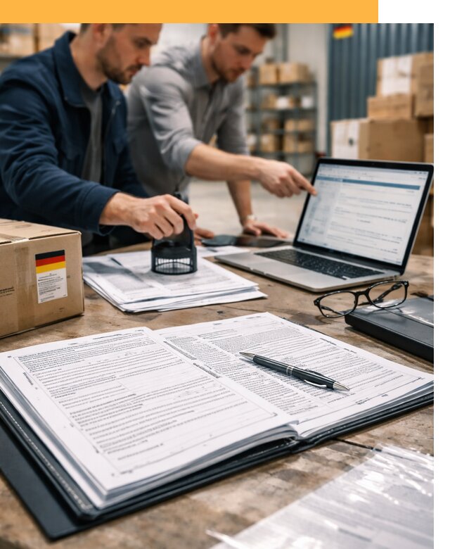 Таможенное оформление грузов из Германии от 9648 руб.