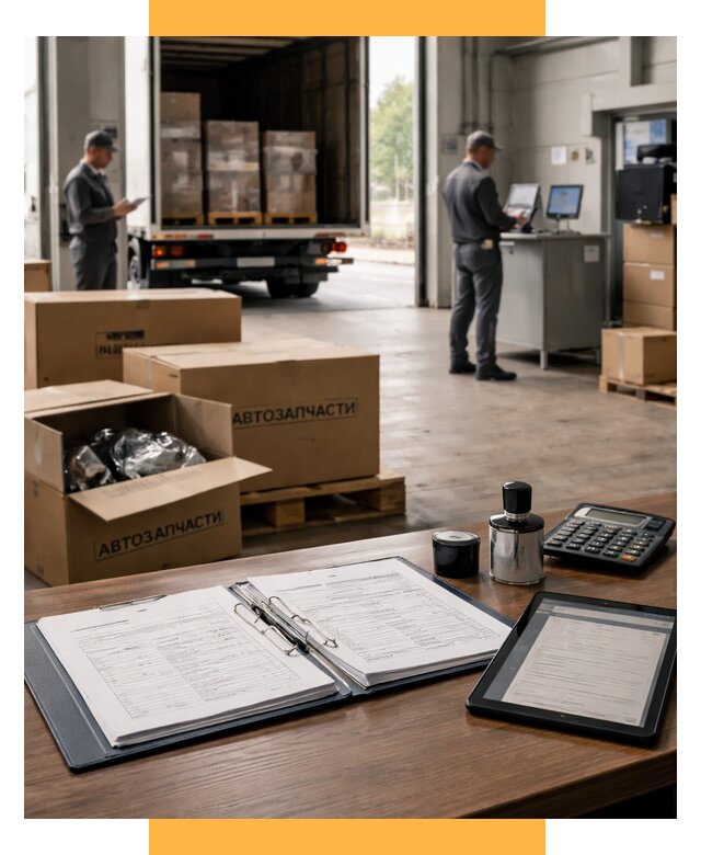 Таможенное оформление автозапчастей под ключ от 9112 р., СетСервис-Дмв