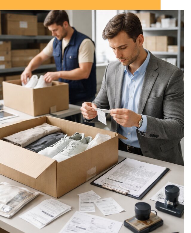 Таможенное оформление одежды и обуви по выгодной цене от 6968 руб