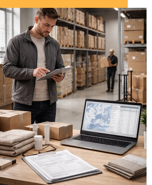 Закупка товаров в Европе под ключ: доставка, таможня от 8040 руб