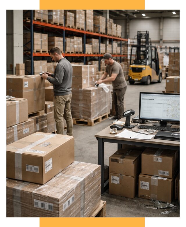 Склад консолидации в Европе от 6968 р., услуги СетСервис-Дмв